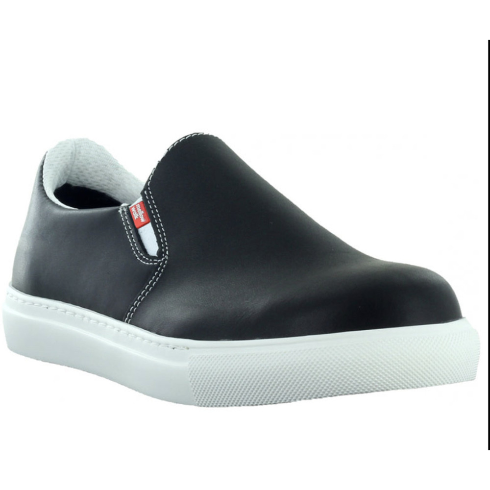 Mellow Walk Women's 7.5 E Jessica Slip-On SD Steel Toe Shoes  482072 NEW!